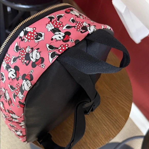 Bioworld Minnie Mouse Pink and Black Kids Backpack - Picture 12 of 16